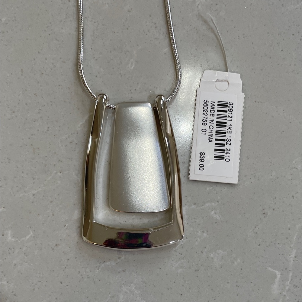 J. Jill Silver Pendant Necklace